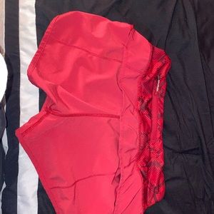 Cute red lulu shorts!